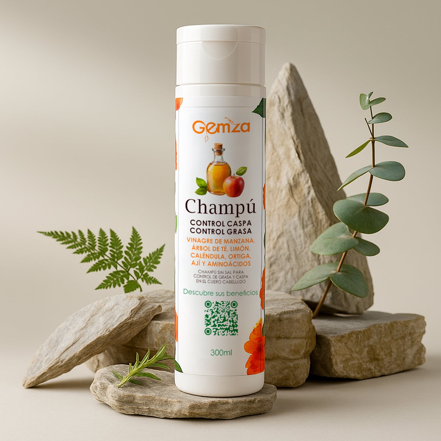 Champú Anticaspa y Control Grasa