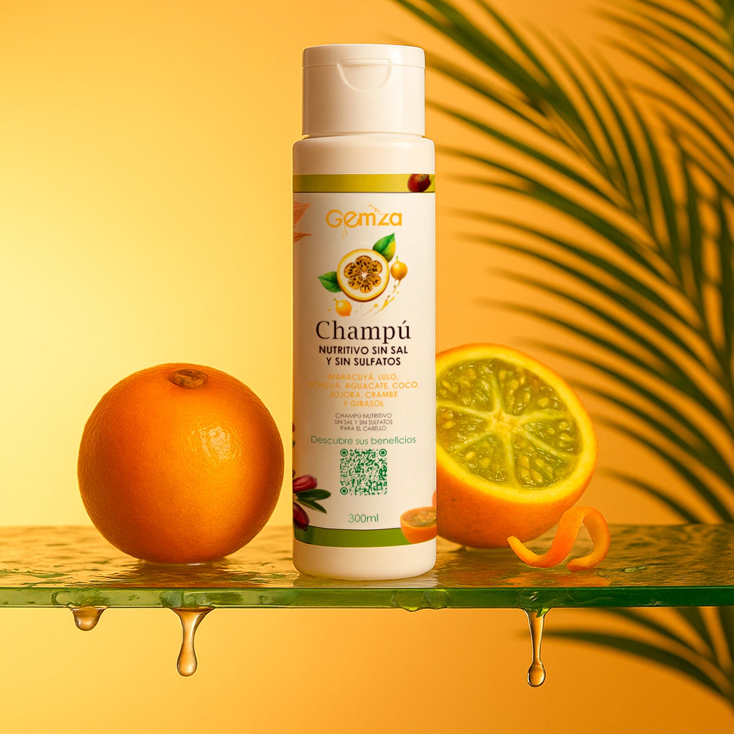 Champú Nutritivo para Cuero Cabelludo Sensible| Sin Sal