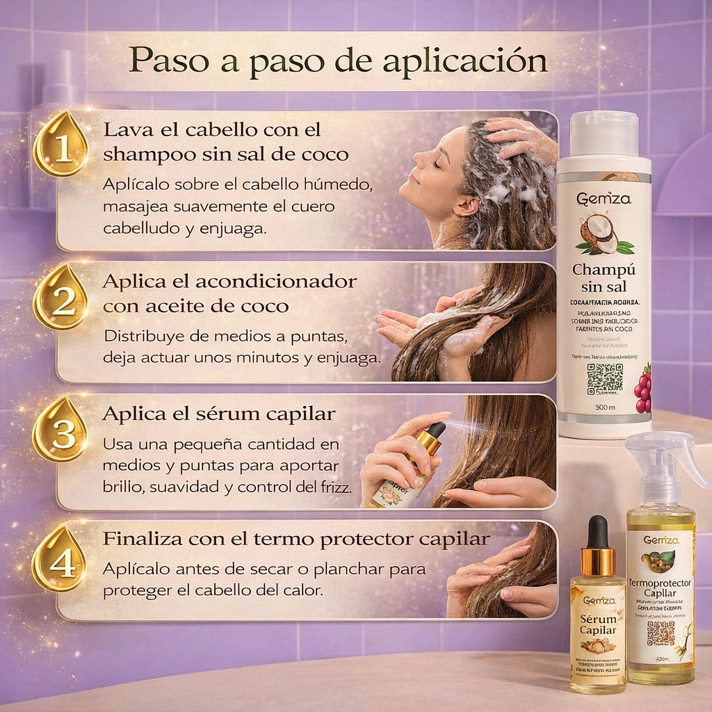 Kit Hidratación Intensiva para Cabello Seco y Maltratado