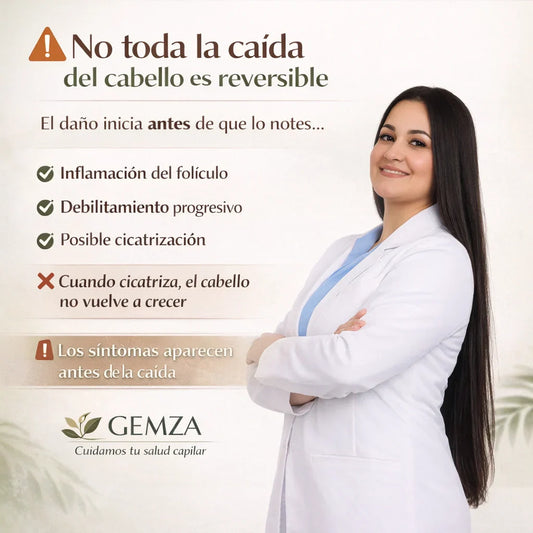“Pérdida de cabello irreversible: señales tempranas que debes conocer”
