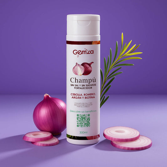 Champú de Cebolla | Crecimiento, Fuerza y Anticaída