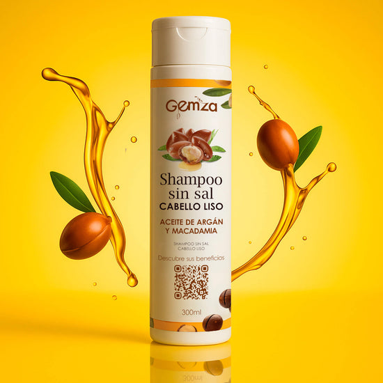 Shampoo Cabello Liso (Argán y Macadamia)
