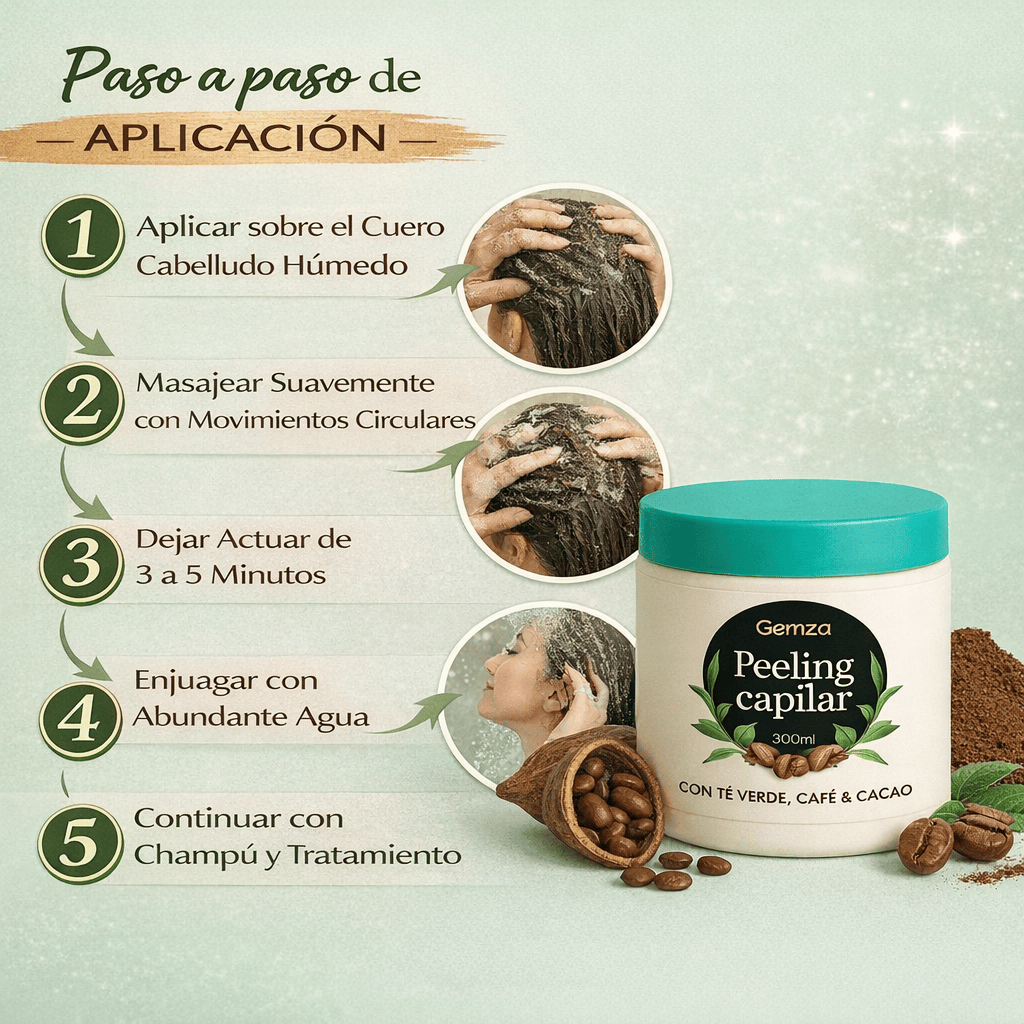 Peeling Capilar | Exfoliación y Detox del Cuero Cabelludo