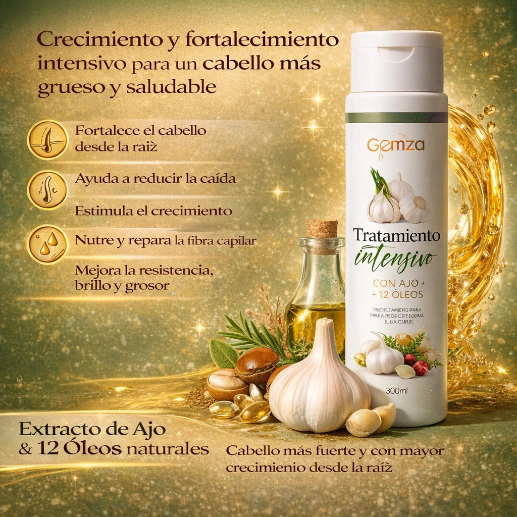 Tratamiento 12 Óleos – Reparación y Fortalecimiento