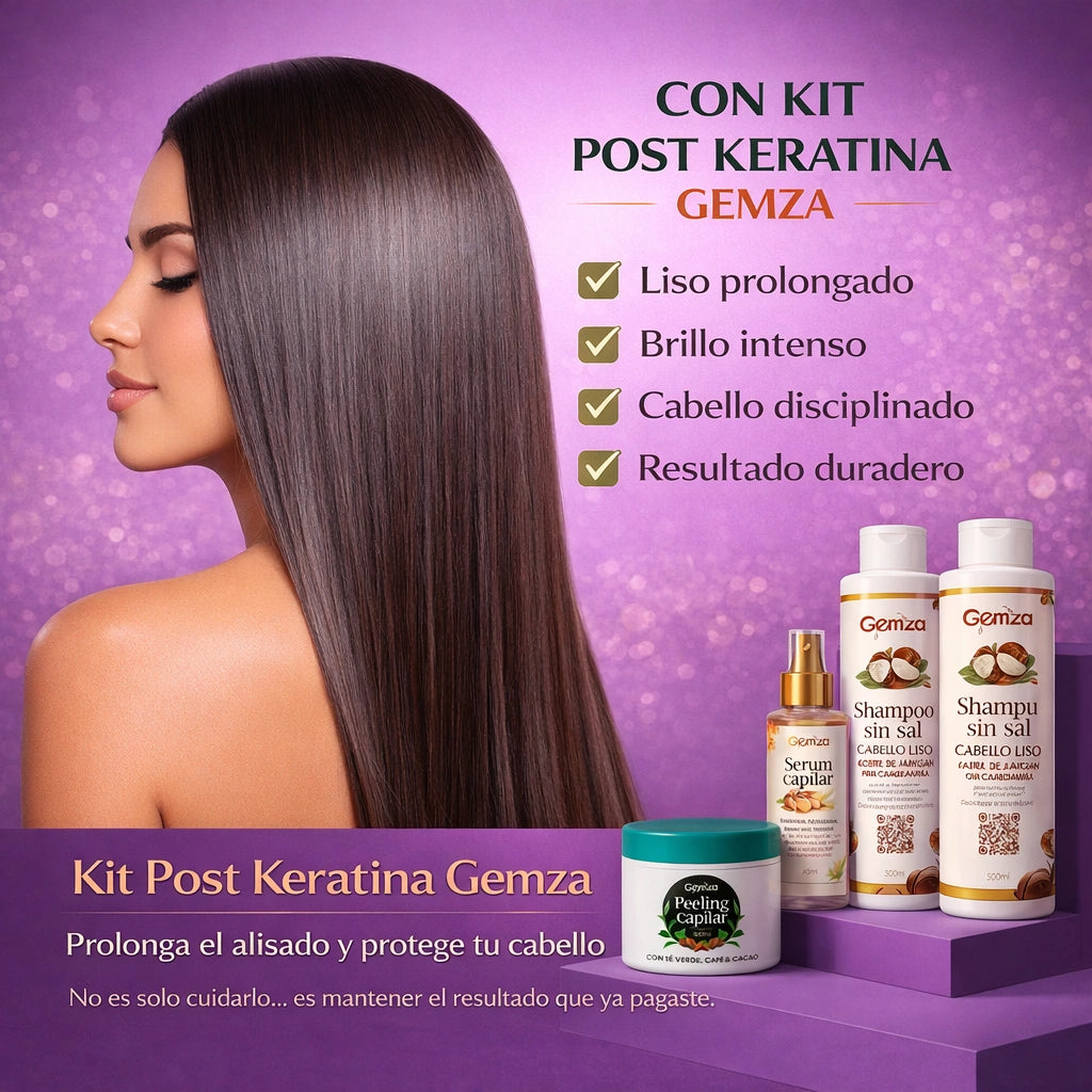 Kit Post Keratina – Prolonga el Alisado