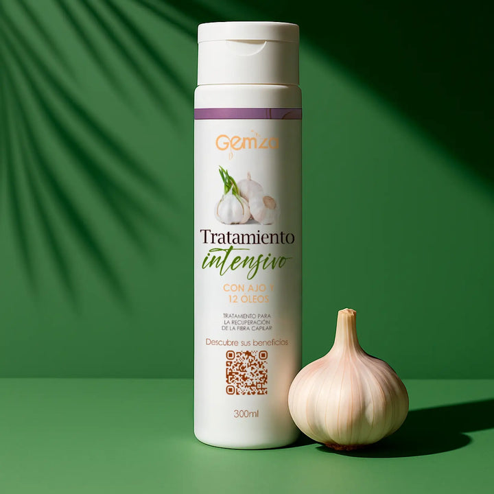 Tratamiento Intensivo de Ajo con 12 Óleos