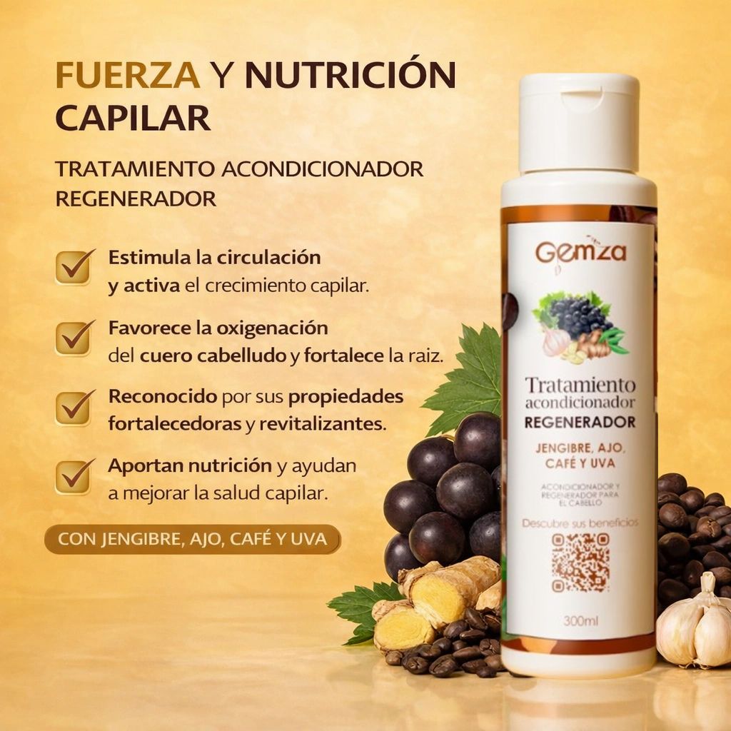 Tratamiento Acondicionador Regenerador Capilar