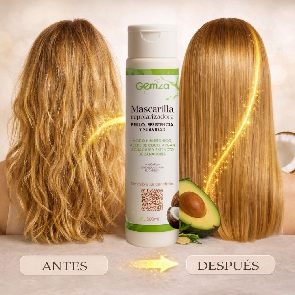 Mascarilla Repolarizadora Capilar | Reparación y Brillo